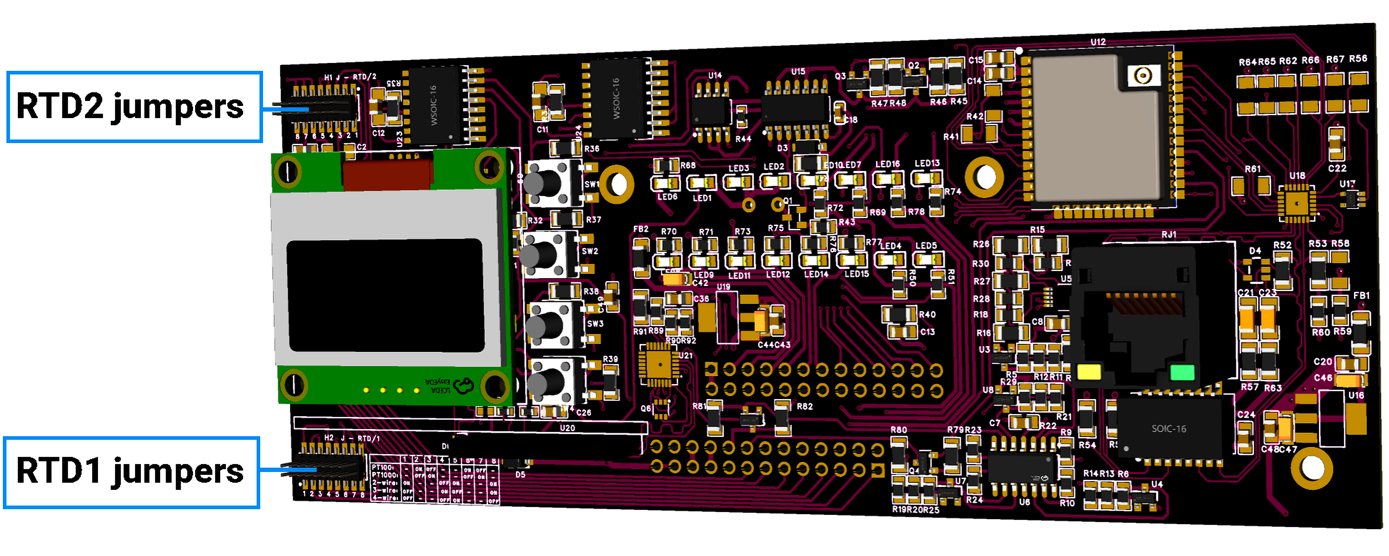 RTD DIP Switch Configuration