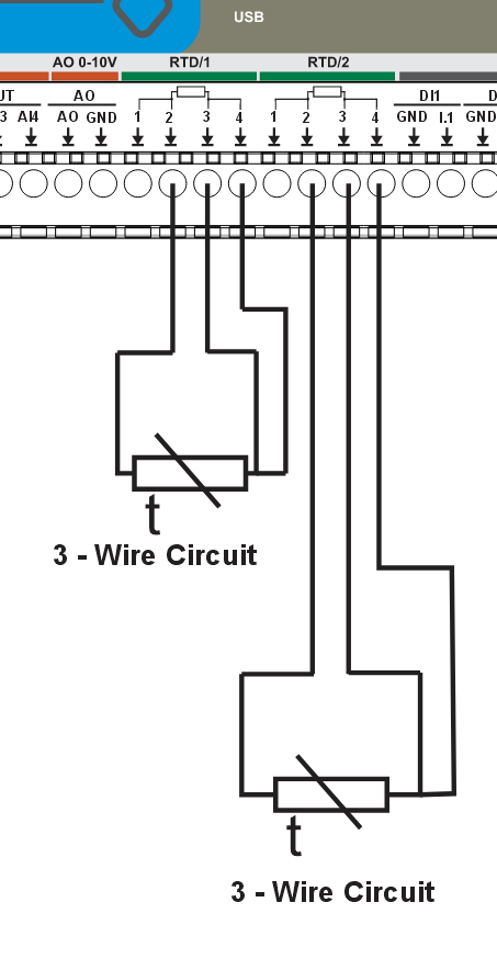 RTD 3-Wire Wiring